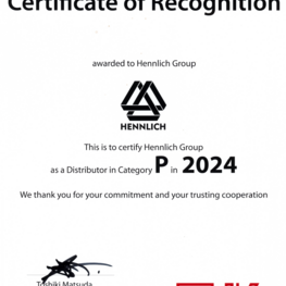 Certificat thk 2024