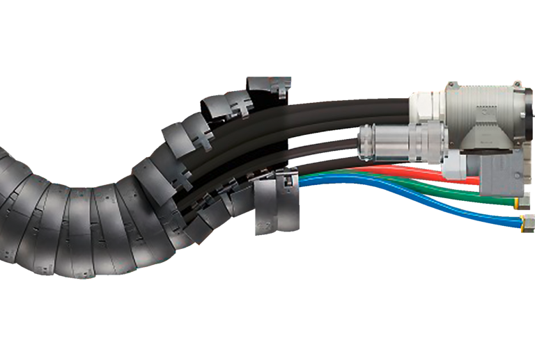 Lant portcablu pentru roboti industriali