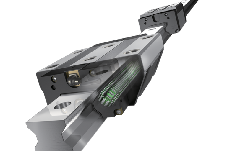 Ghidaj liniar cu role si colivie