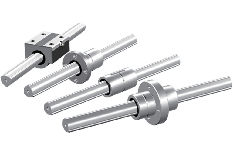 Axe canelate de alunecare