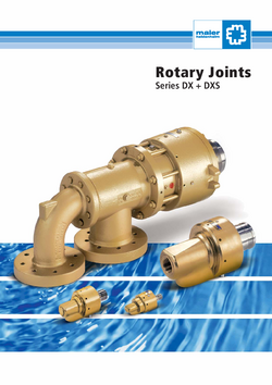 Fisa tehnica - Racorduri rotative Seria DX