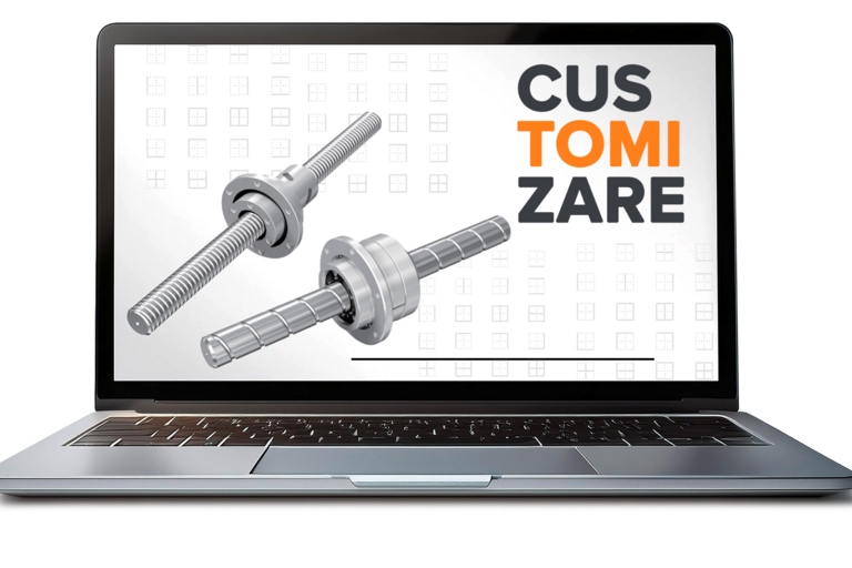 Surub trapezoidal la comanda