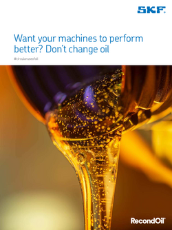 Prezentare generala SKF RecondOil