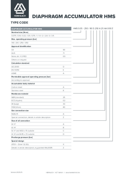 Acumulator cu membrana