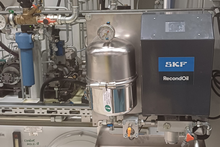 RecondOil box üzemben